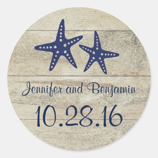 Adesivo Peixe-Marinho de Praia Náutica Russo Driftwood (Frente)