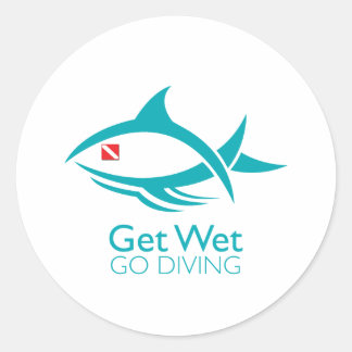 Adesivo Peixe-Mergulho Tribal