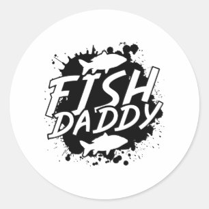 Adesivo Peixe Pai de Pai de pesca
