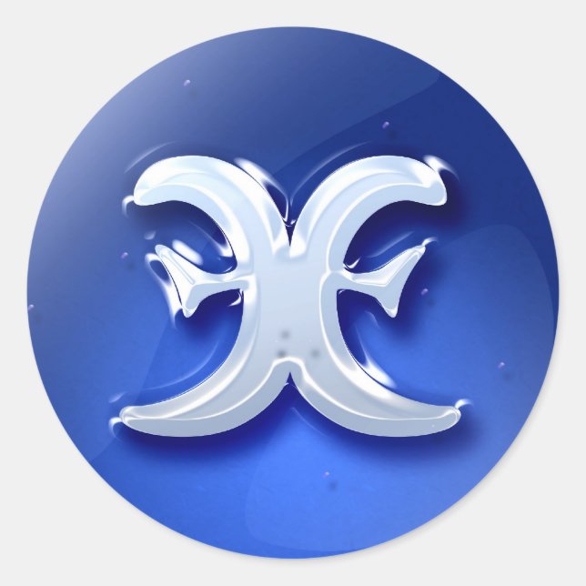 Adesivo Peixes com ponteiro brilhante (Frente)