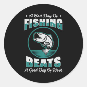 Adesivo Peixes de pesca amam pescador pescando peixe engra