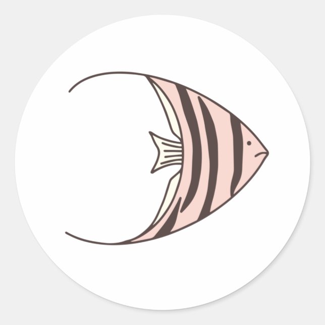 Adesivo Peixes Fofos (Frente)