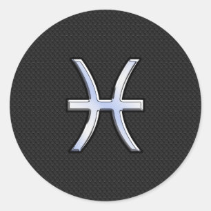 Adesivo Peixes Sinal de Zodíaco no Decor da Pele Cobra a P