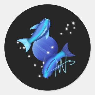 Adesivo Peixes Starry Neptune Zodiac