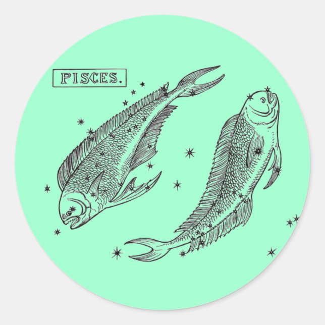 Adesivo Peixes Sticker (Frente)