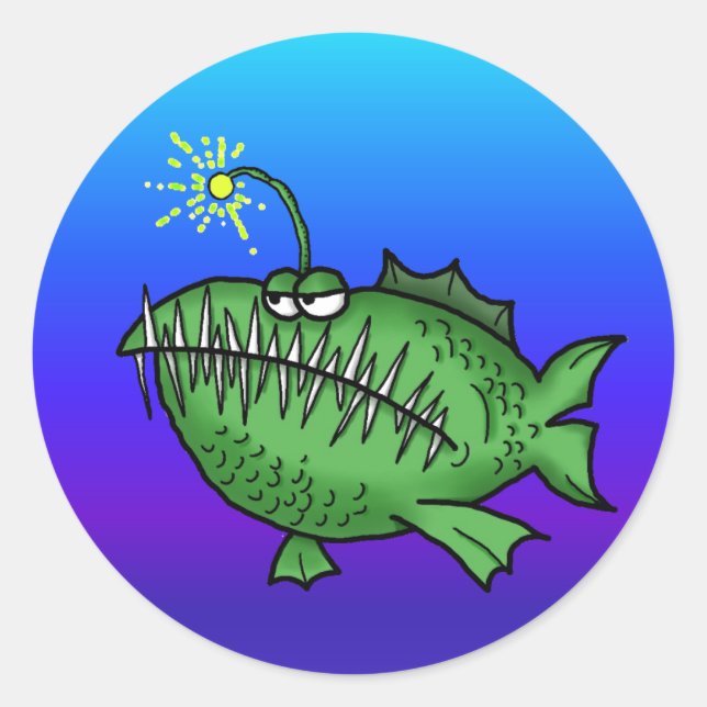 Adesivo Peixes Toothy (Frente)