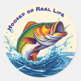 Adesivo Peixes viciados em vida real