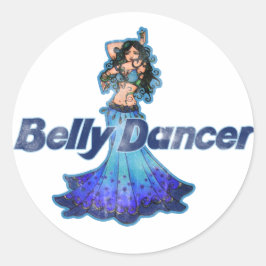 Adesivo Peixes Vintage Belly Dancer