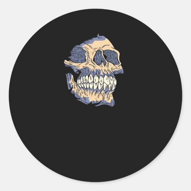 Adesivo Pekaboo Death Skull (Frente)