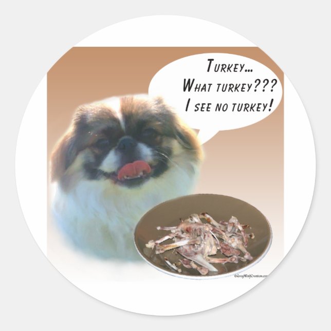 Adesivo Pekingese Turquia (Frente)