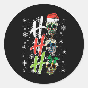 Adesivo Pele de Açúcar de Natal Ho Ho Ho Xmas Homens Mexic