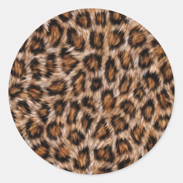 Adesivo Peles-leopardo Peles Peles com pelo Jaguar Pele de (Frente)