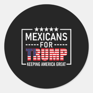 Adesivo Pelo Conservador Trump Hispânico Gift Trump 2020