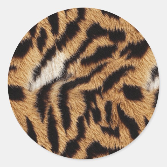 Adesivo pelo de tigre (Frente)