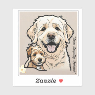 Adesivo "Pelo nunca em casa"