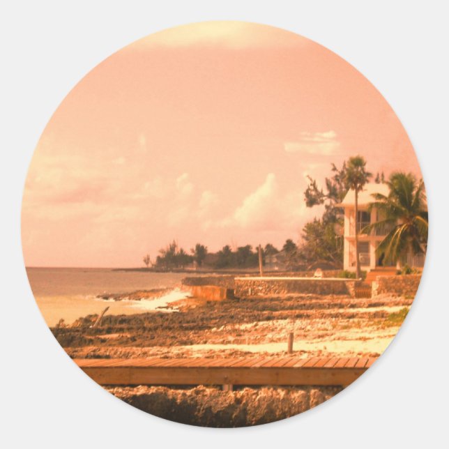 Adesivo Pelo Oceano (Tom De Pêssego) (Frente)