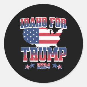 Adesivo Pelo Trump 2024 Eletion Trump Pro Presidente Donal