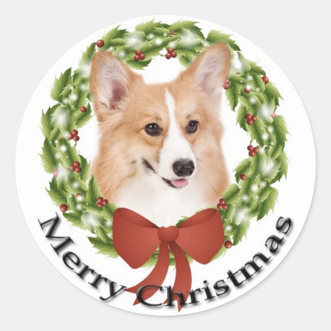 Adesivo Pembroke Corgi Sticker (Frente)