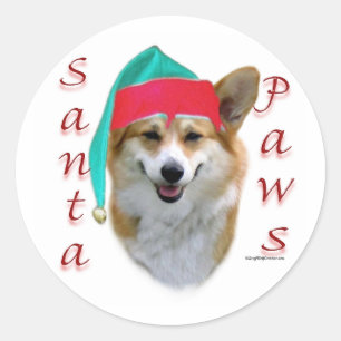 Adesivo Pembroke Welsh Corgi Papais noeis Paws