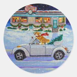 Adesivo Pembroke Welsh Corgi Stickers