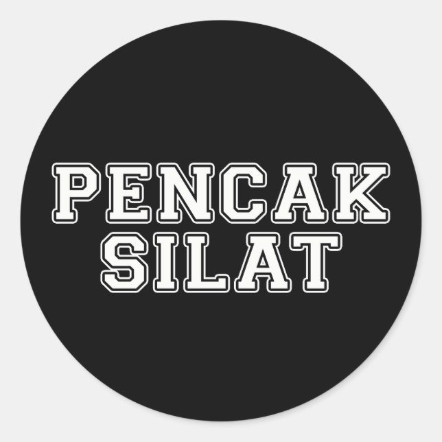 Adesivo Pencak Silat (Frente)
