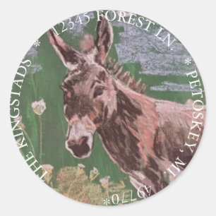 Adesivo Penelope o burro