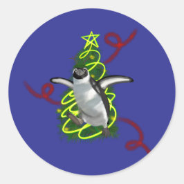 Adesivo Penguin Christmas