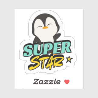 Adesivo Penguin Die Sticker