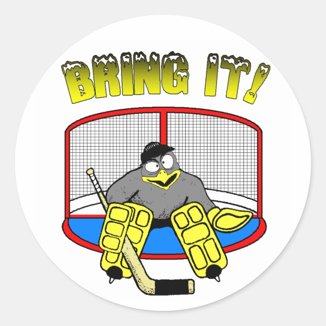 Adesivo Penguin Goalie Sticker (Frente)