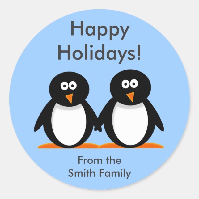 Adesivo Penguin Sticker (Frente)