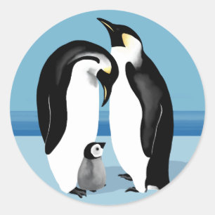 Adesivo Penguin Stickers