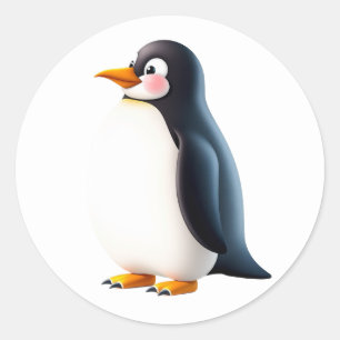 Adesivo Penguin Stickers