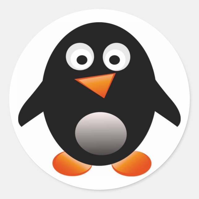Adesivo Penguin Stickers (Frente)