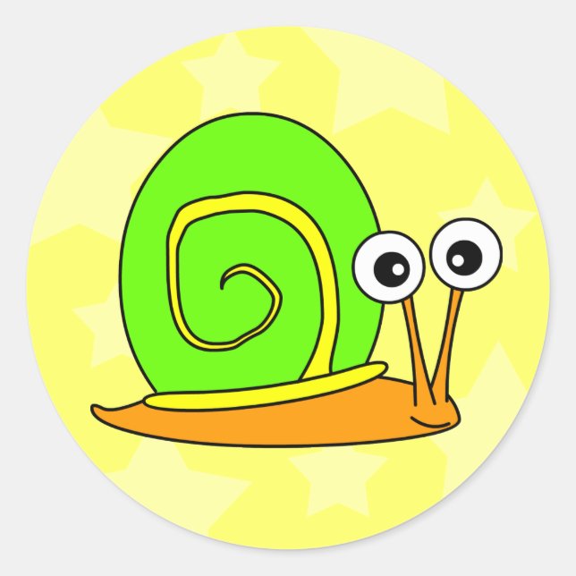 Adesivo Penhadores de Caracóis Felizes (Frente)