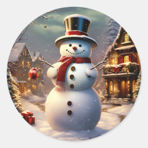 Adesivo Penhadores de Neve de Natal