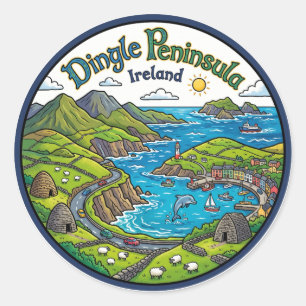Adesivo Península de Dingle Irlanda