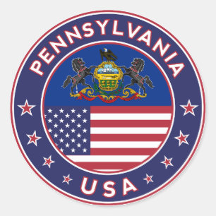 Adesivo Pennsylvania sticker,phone case, tote bag