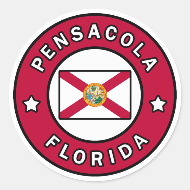 Adesivo Pensacola Florida (Frente)