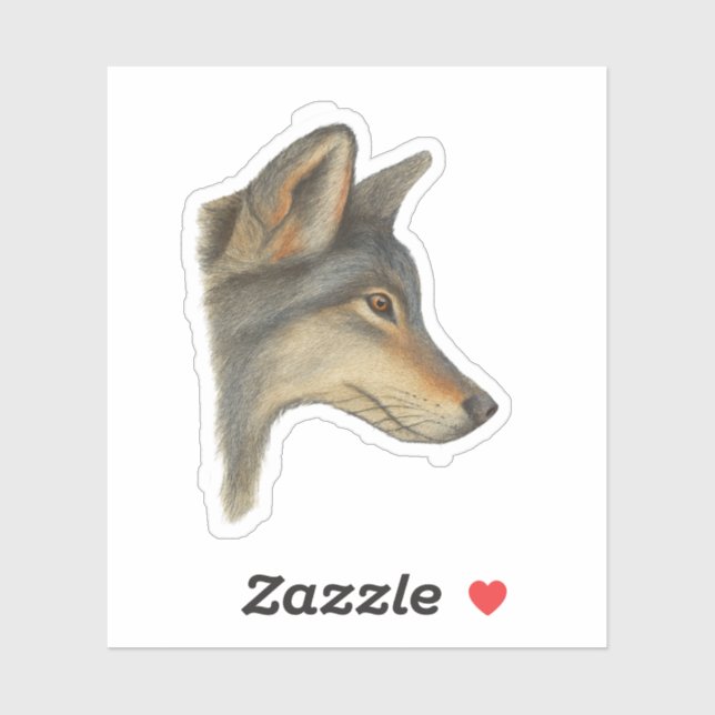 Adesivo Pensamento perdido (Folha)