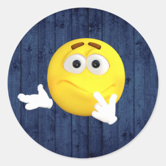 Adesivo Pensando em Emoji