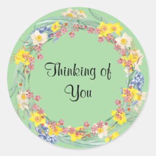 Adesivo Pensando em você clássico