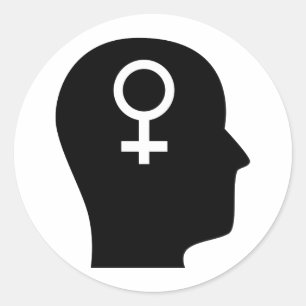 Adesivo Pensando No Feminismo