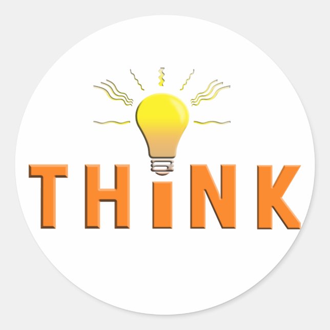 Adesivo Pensar (Frente)