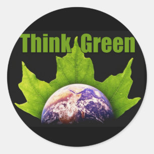 Adesivo Pense verde