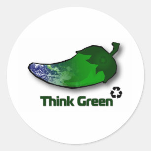 Adesivo Pense verde