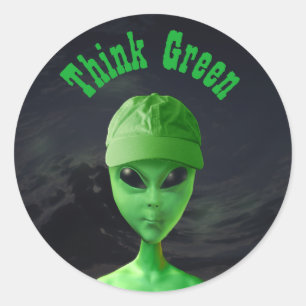 Adesivo Pense verde E