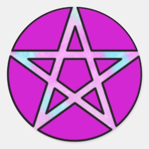 Adesivo Pentagram do Pastel de Candygram