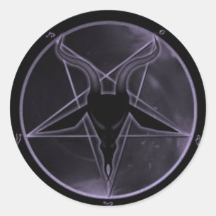 Adesivo Pentagram roxo