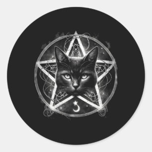 Adesivo Pentagrama preto Adorável, Gótico Ki Pentagrama