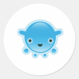 Adesivo Pentes Azuis de Bubo Esquilos